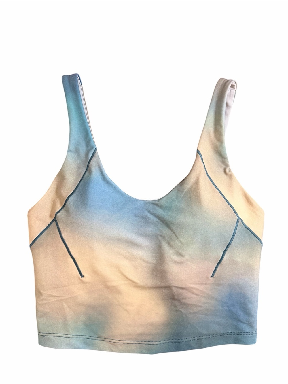 CALIA Inspire Scoop Neck Tank - Mountain Mist Cool - size S NWT